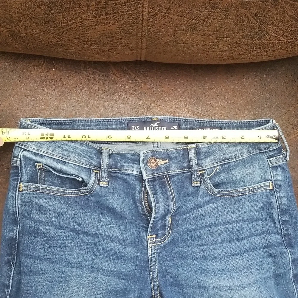 #S - Hollister Low-rise Super Skinny Jeans Sz 3XS - Picture 3 of 8
